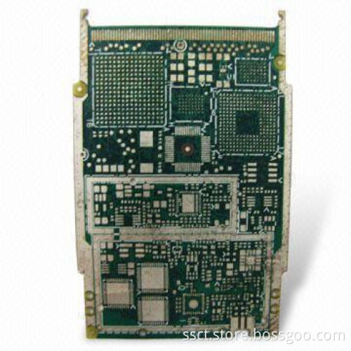 Multilayer PCB with 6 Layers and Immersion Silver Surface Finish